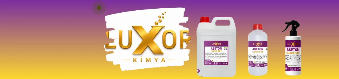 Luxor Kimya %99.9 Saf Aseton 5 LT kapak görseli